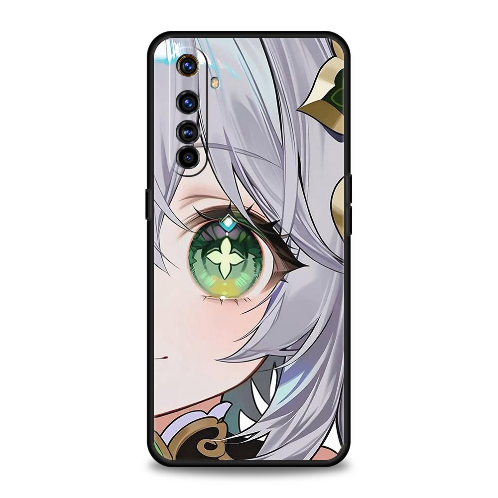 Чехол для телефона Genshin Impact Нахида Для Realme 13 12 11 10 9 8 5G 7 C25 C35 GT5 GT3 GT2 Pro Plus Для Realme GT Neo 2 3 3T 5 Чехол