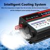 4 USB DC12/24V в AC 110V/220V Солнечный Автомобильный Инвертор Модифицированная Синусоида Преобразователь Напряжения Автомобильный Адаптер ЖК-дисплей