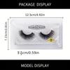 Сценический свадебный макияж 6D Трехмерное наращивание Плотные вьющиеся накладные ресницы с имитацией норки 25 см