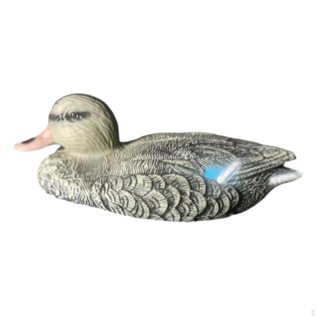 Duck Decoy Statue Fake Versatile Hunting Pond Decor for Patio