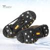 Non-Slip Gripper Spike Winter Ice Walk Grippers Traction Cleats Snow Shoe Spikes Crampons for Hiking Boots Shoes