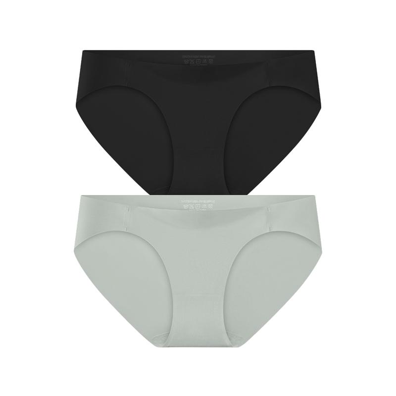 TERMEZY 2 шт./лот сексуальные бесшовные трусики Ice Silk с низкой посадкой t трусы женское дышащее нижнее белье удобные стринги нижнее белье