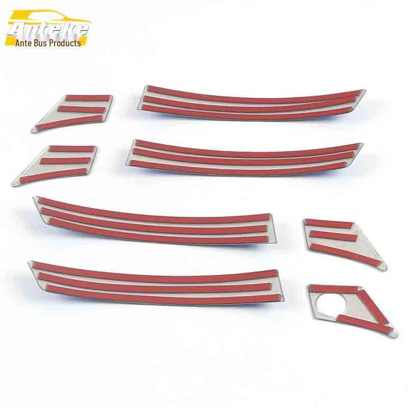 CS75 Stainless Steel Car Door Handle Decorative Sticker for Non-Smart Light Strip Models