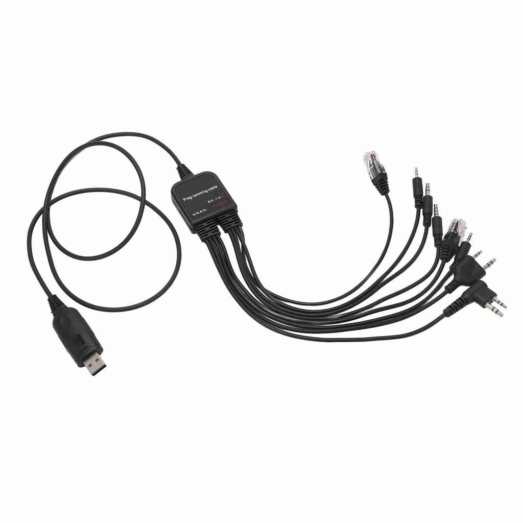 Кабель для программирования USB 8 в 1, Plug and Play, Высокая производительность для рации Kenwood