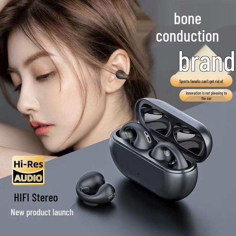 Bluetooth-наушники с костной проводимостью, True Wireless In-Ear с ушным крючком, Удобные для длительного ношения, Длительное время работы от аккумулятора, A50.