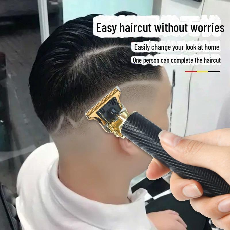 Электрическая машинка для стрижки волос и бритвенный инструмент для домашнего использования с функцией Oil Head Carving