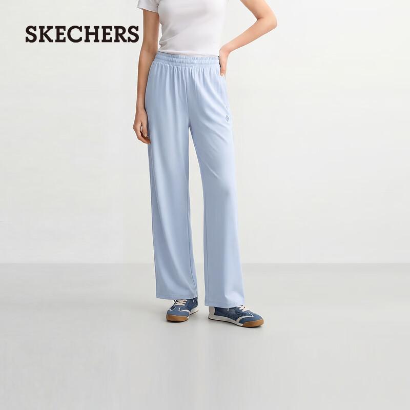 Skechers Женские трикотажные брюки с широкими штанинами из ледяного шелка L226W114