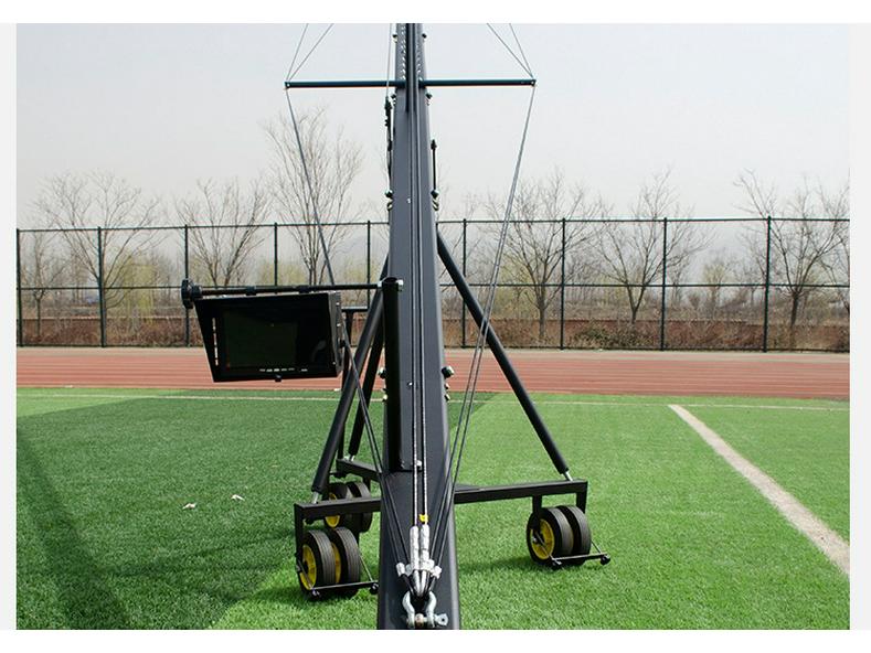 8 Jia Shi Ying DV130 12m Broadcast-Grade Electric Camera Crane