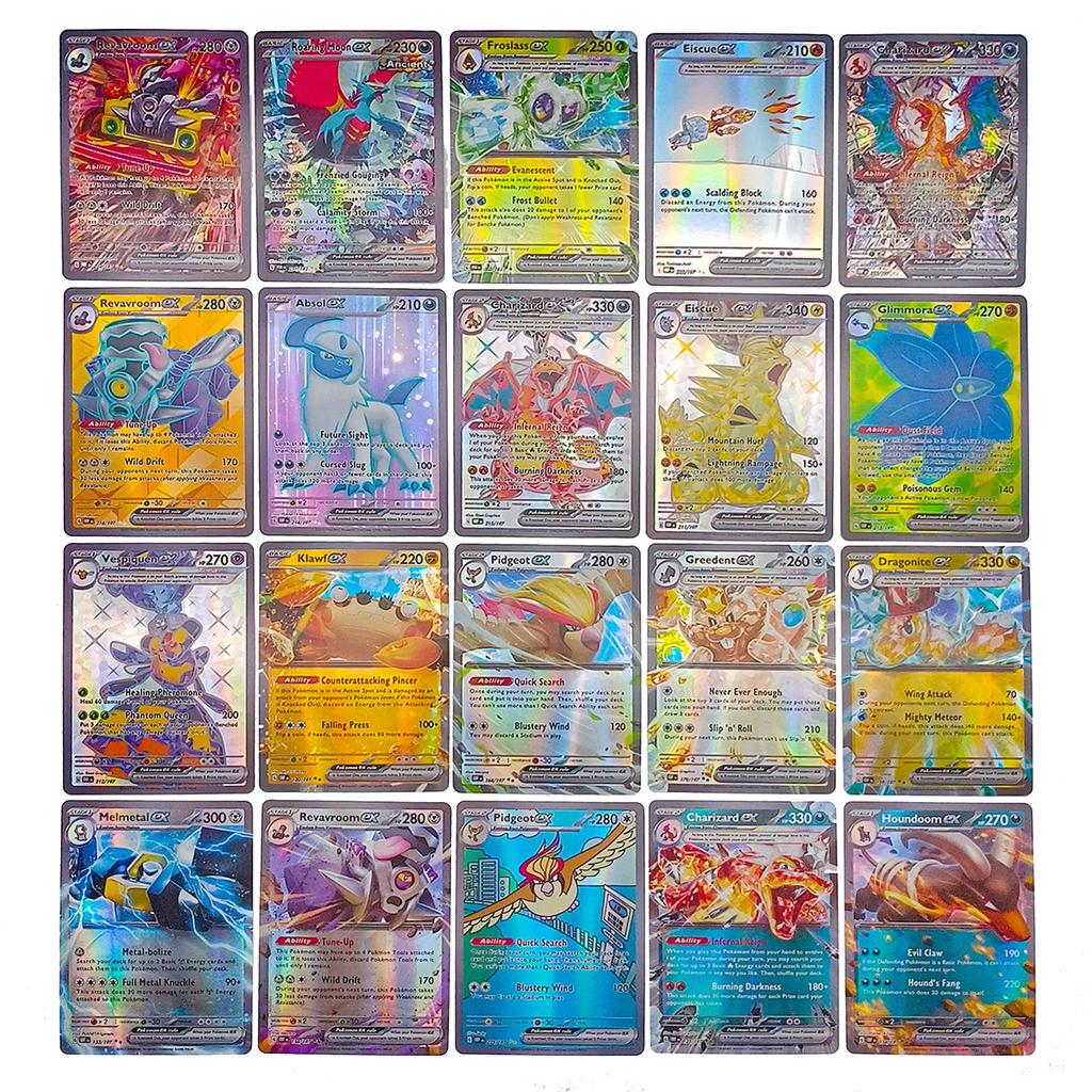 100 шт. TCG красочные ассорти карты необычные карты EXCard коллекционные карты