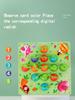 Wooden Bubble Dragon Logic and Memory Training Board for Kids