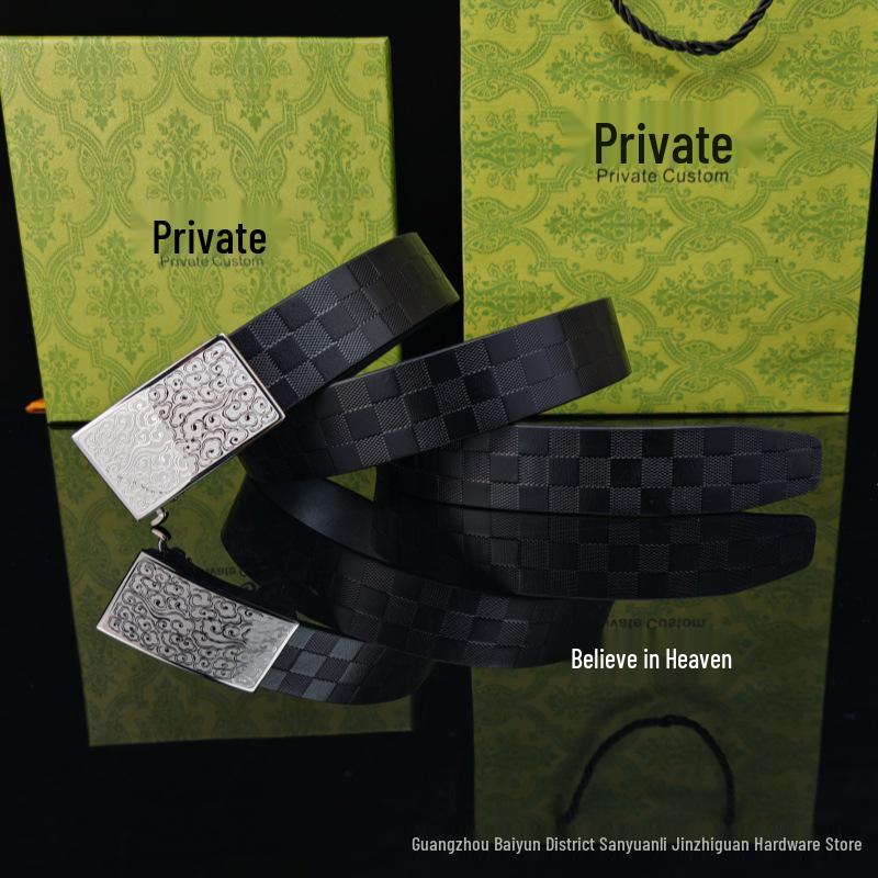 Мужская автоматическая пряжка для ремня из нержавеющей стали Xiangyun