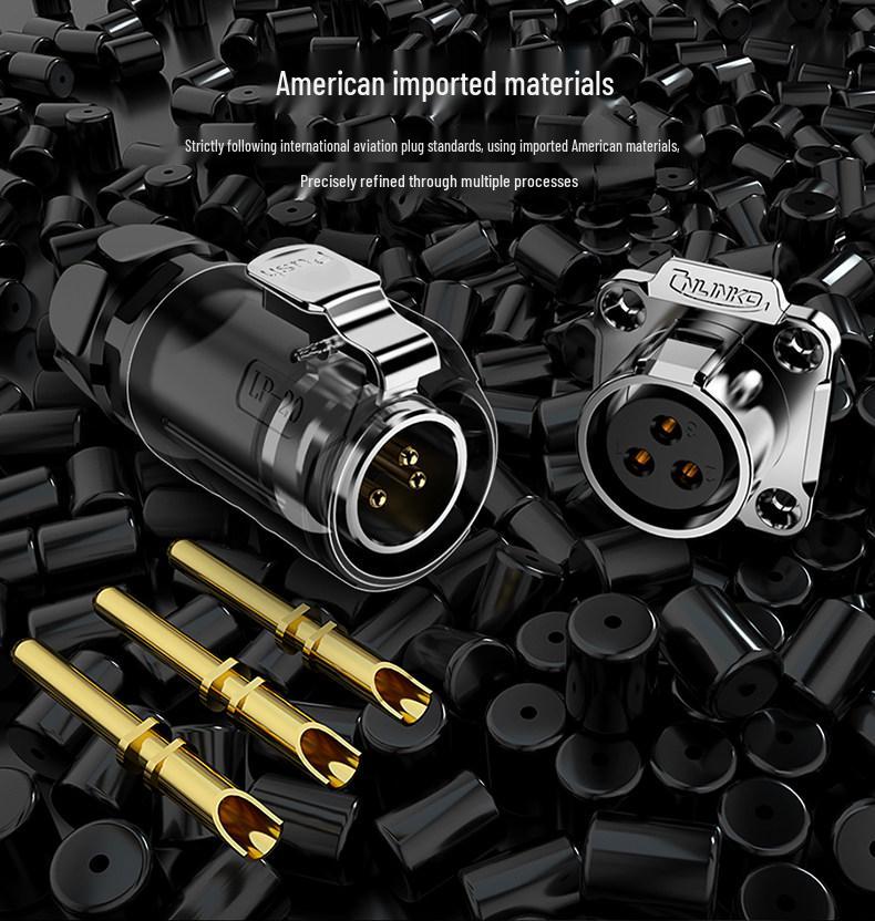 CNLINKO Lingke M20 LP20 Shockproof Waterproof Multi-core Aviation Connector