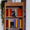 Ремесло из смолы Дракон Книга Шляпа Американский Домашний Декор Книжной Полки Украшения Уголок Книги с Драконом Украшения