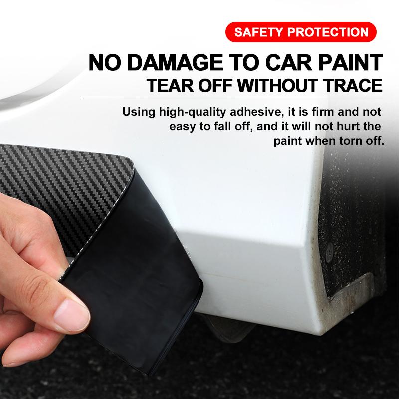 2 шт. Углеродные наклейки на пороги боковые юбки полосы для Mitsubishi Asx Lancer Outlander Pajero Ralliart Аксессуары Стайлинг автомобиля