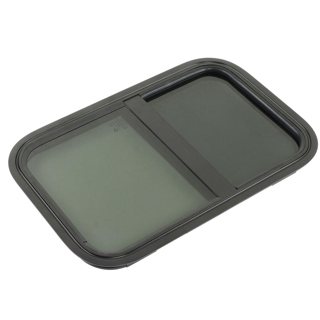 RV Window 590x390mm Tinted Tempering Glass Vertical Horizontal Sliding for Campers Trailers Construc