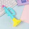 Girl 17CM Children Colorful Best Gift Plastic Trumpet Kids Trumpet Baby Horn Toy Baby Music Toys