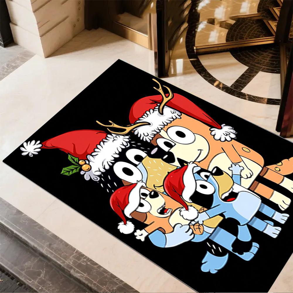 Christmas Friends Floor Rug Office Rug Perfect for Hallway Playrooms Bedrooms Outdoor Anti-slip Rug Office home decor Best for Christmas