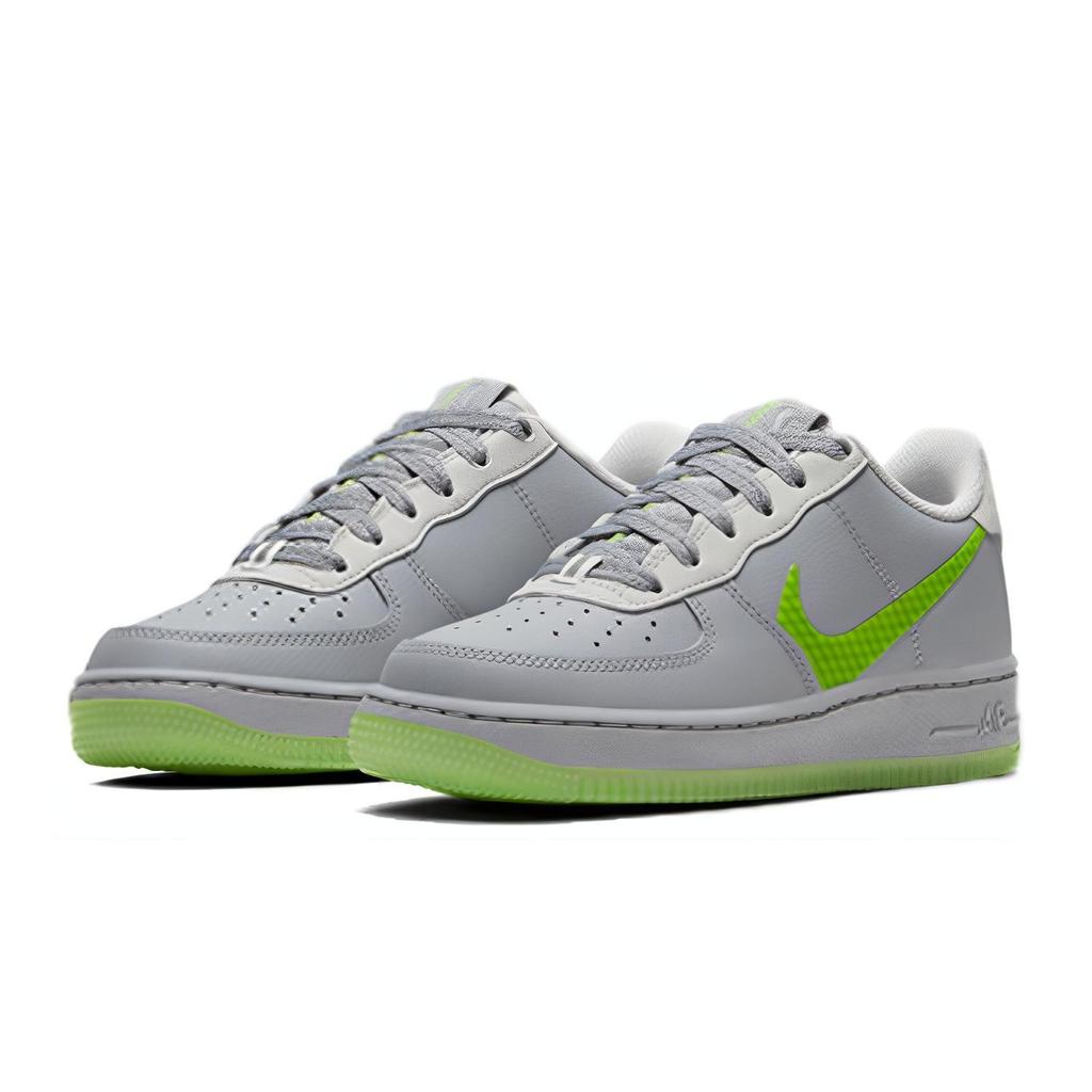 (GS) Nike Air Force 1 LV8 3 'Wolf Grey Ghost Green' Kids' CD7409-002