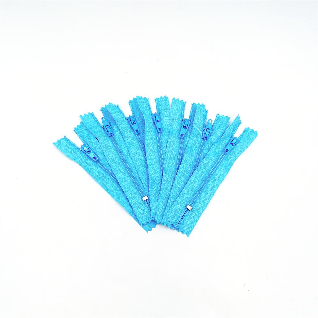 10 шт. 3-24 дюйма (7,5-60 см) Нейлоновые спиральные молнии для индивидуального шитья Нейлоновые молнии оптом 20 цветов