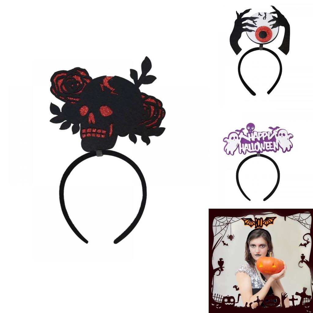 Сумасшедшая вечеринка Хэллоуин Ободок Голова тыквы Зажим для украшений на вечеринку Фестиваля призраков