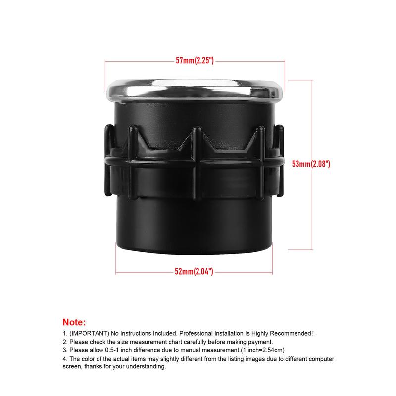 2'' 52mm Car High performance Exhaust Gas Temp Gauge 300-1300 Celsius 7 Colors Pointer EGT Gauge Meter With Stepper Motor