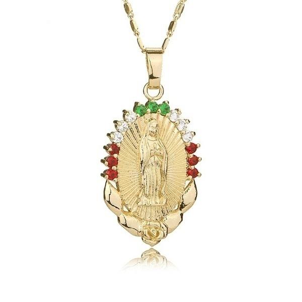 Virgin Mary Necklace Ladies Religious Prayer Necklace & Pendants Fashion Jewelry Gifts