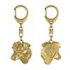 Jack Russell Terrier - Gilded Key Ring with Dog, Handbag Decoration, Luxury Accessory by Brand