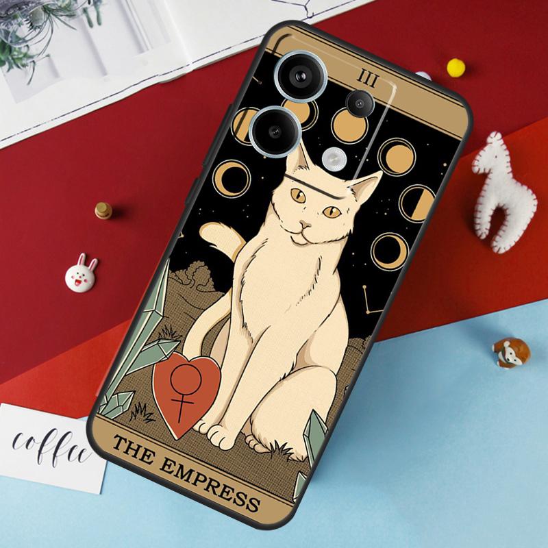 Cats Tarot Witchcraft Case For Xiaomi Redmi Note 14 Pro 13 12 11 10 15 Pro Plus Redmi 14C 15C 10C 12C 13C 15 Cover