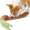 Dog Plush Squeak Toy Pet Sniffing Snails Toys Chewing Bite Resistant Tibetan Food Molar Cat Puzzle Interactive Feeder Accessorie