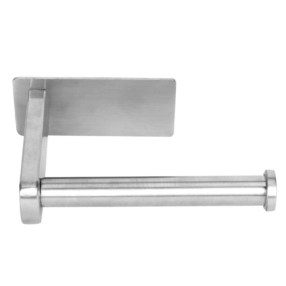 304 Stainless Steel Self Adhesive Toilet Paper Holder Tissue Rack Bathroom Accessory
