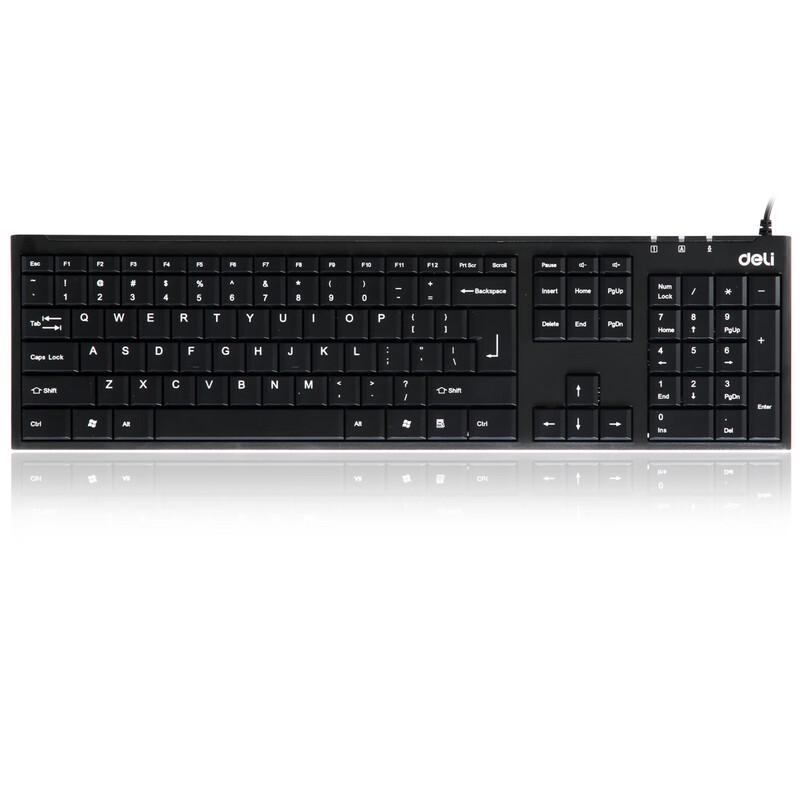 Deli 3711 Wired Keyboard and Mouse Combo