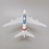 Emirates Airbus A380 Самолет Литой 16СМ Металл Масштаб 1/400 Миниатюрная Модель Самолета Самолеты Настольное Украшение И Аксессуары