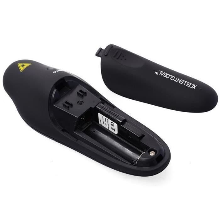 Télécommande de présentation - Non spécifié - Sans fil - Pointeur laser - Quatre boutons - Plug-and-play