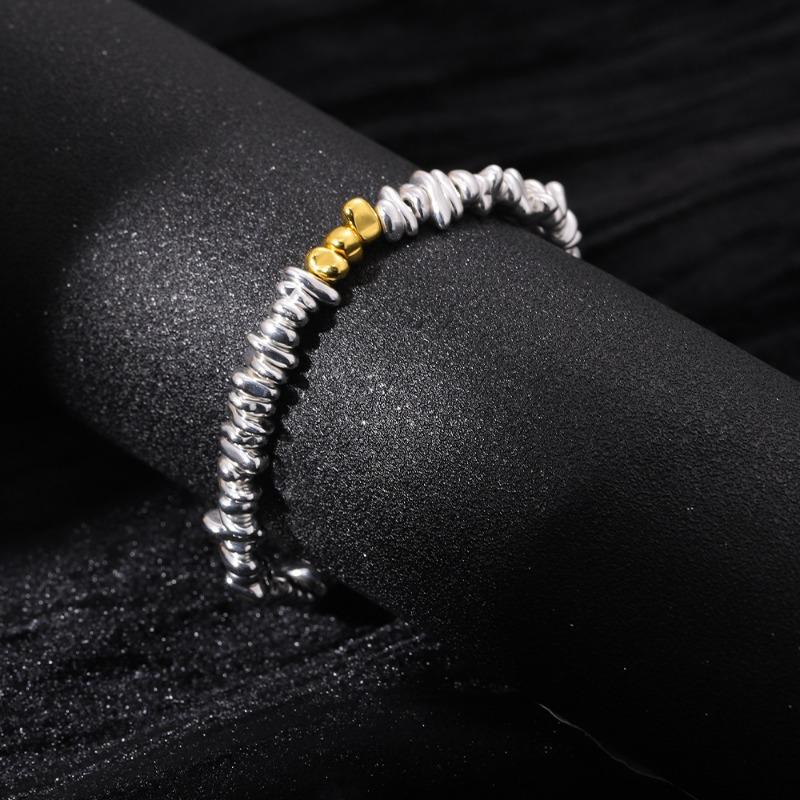 Антистатический браслет с черным покрытием из желчного камня, регулируемый браслет, декоративные украшения в стиле панк, современные креативные украшения, аксессуары, идея для подарка