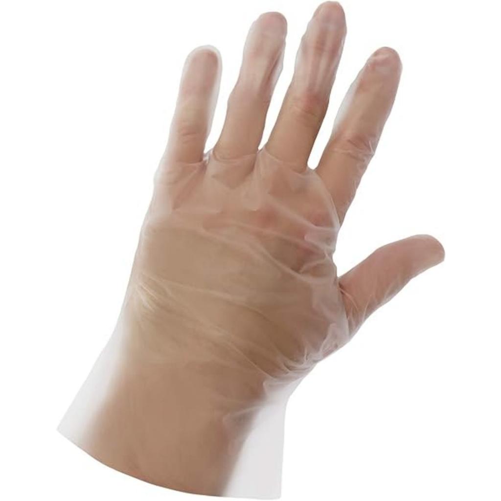 100 PCS Disposable TPE Gloves Food Service