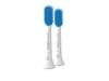 Sonicare Replacement Tongue Brush Heads for Bad Set of 2 (Authentic) Breath, White, (HX8072/01)