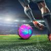 Футбольный мяч, голографический, светящийся, легкий, тренировочный, светоотражающий для игроков