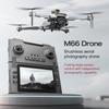 New M66 MAX Professional Drone HD 3 Cameras Brushless 5G Obstacle Avoidance Optical Flow Positioning Folding Rc Quadcopter Screen Display Toy Gift