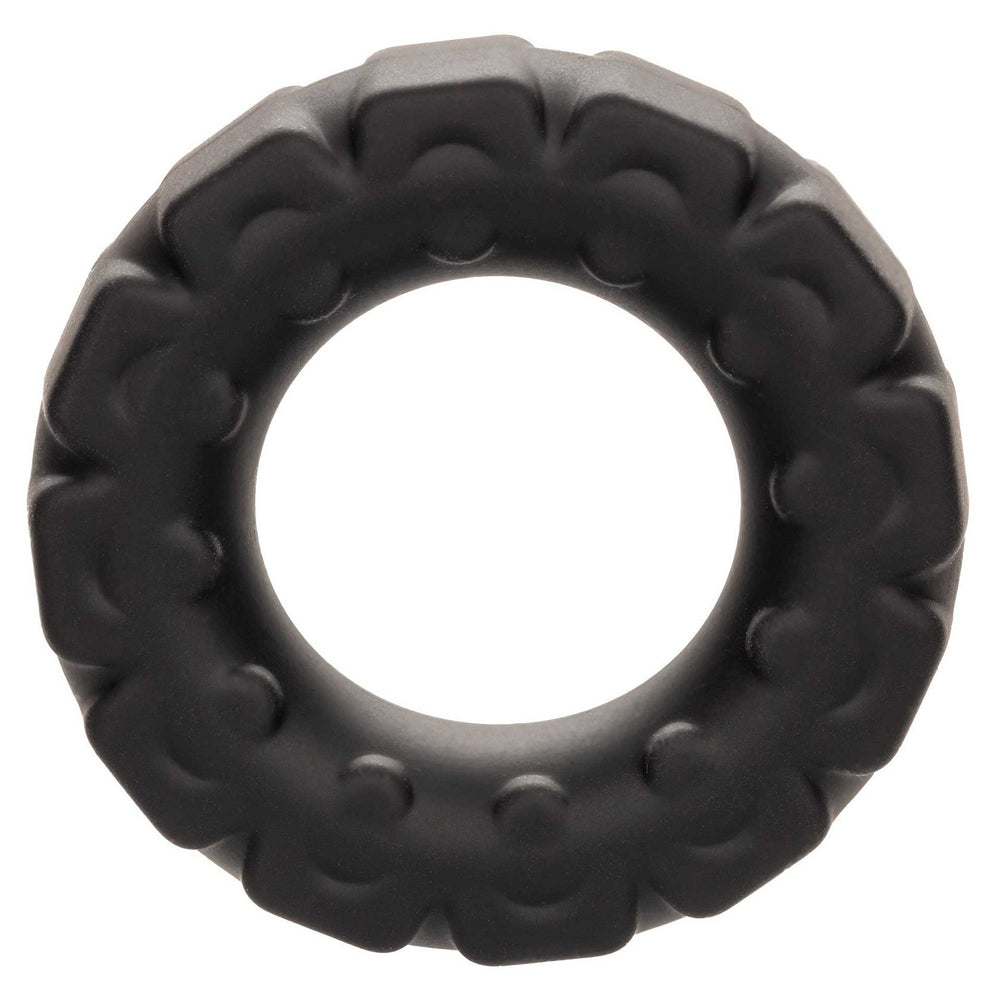 Cockring Alpha Black 25mm - alpha ring by Calextotics - Cockrings Flexibles