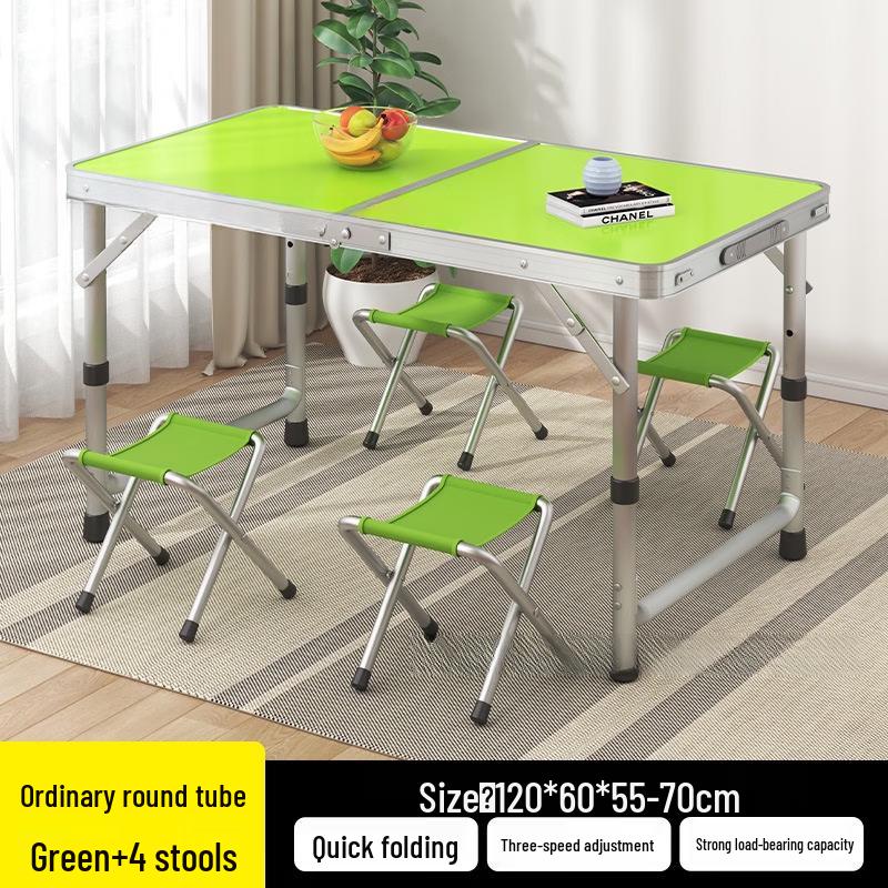 ZISIZ Folding Dining Table and Chairs