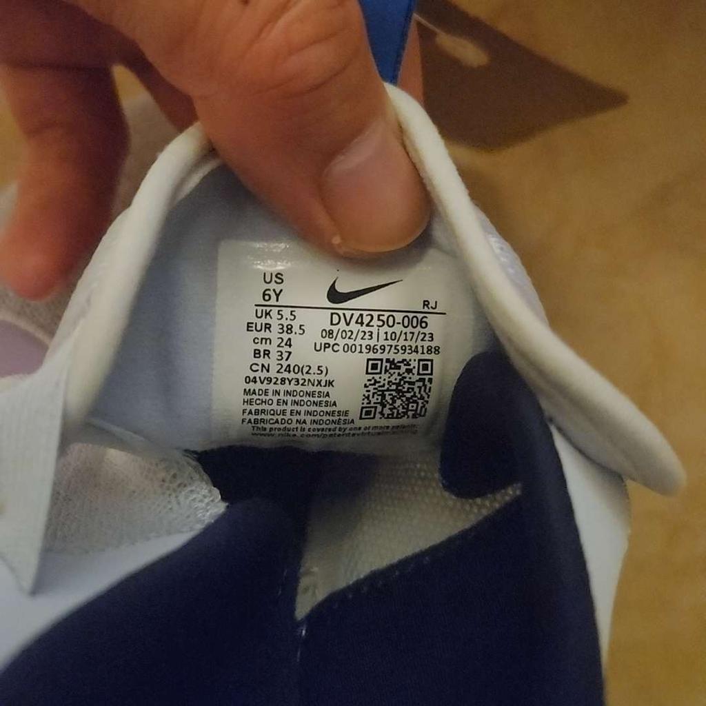 Nike Кроссовки детские E-Series 1.0 GS Football Grey Lilac Bloom DV4250-006