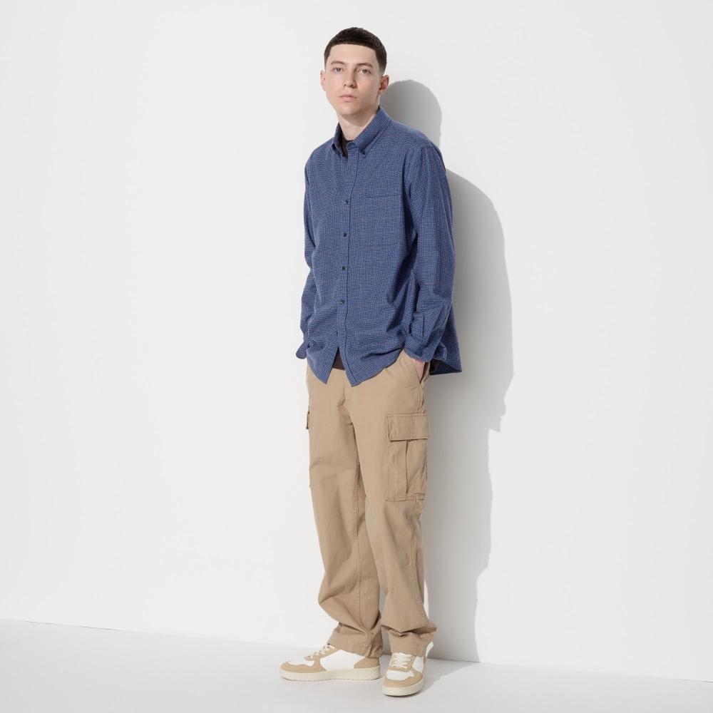 Uniqlo Flannel Shirt  Long Sleeve Regular Color  Check J