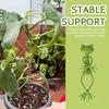 Green Frog Plant Stand Ties Reusable Decorative Flower Vegetable Adjustable Support Stem Clip Gardening Supplie Dropshipping New