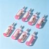 10 шт. Мини-бутылки вина Смоляные Шармы Подвески Для DIY Серьги Ожерелье Брелок Украшения