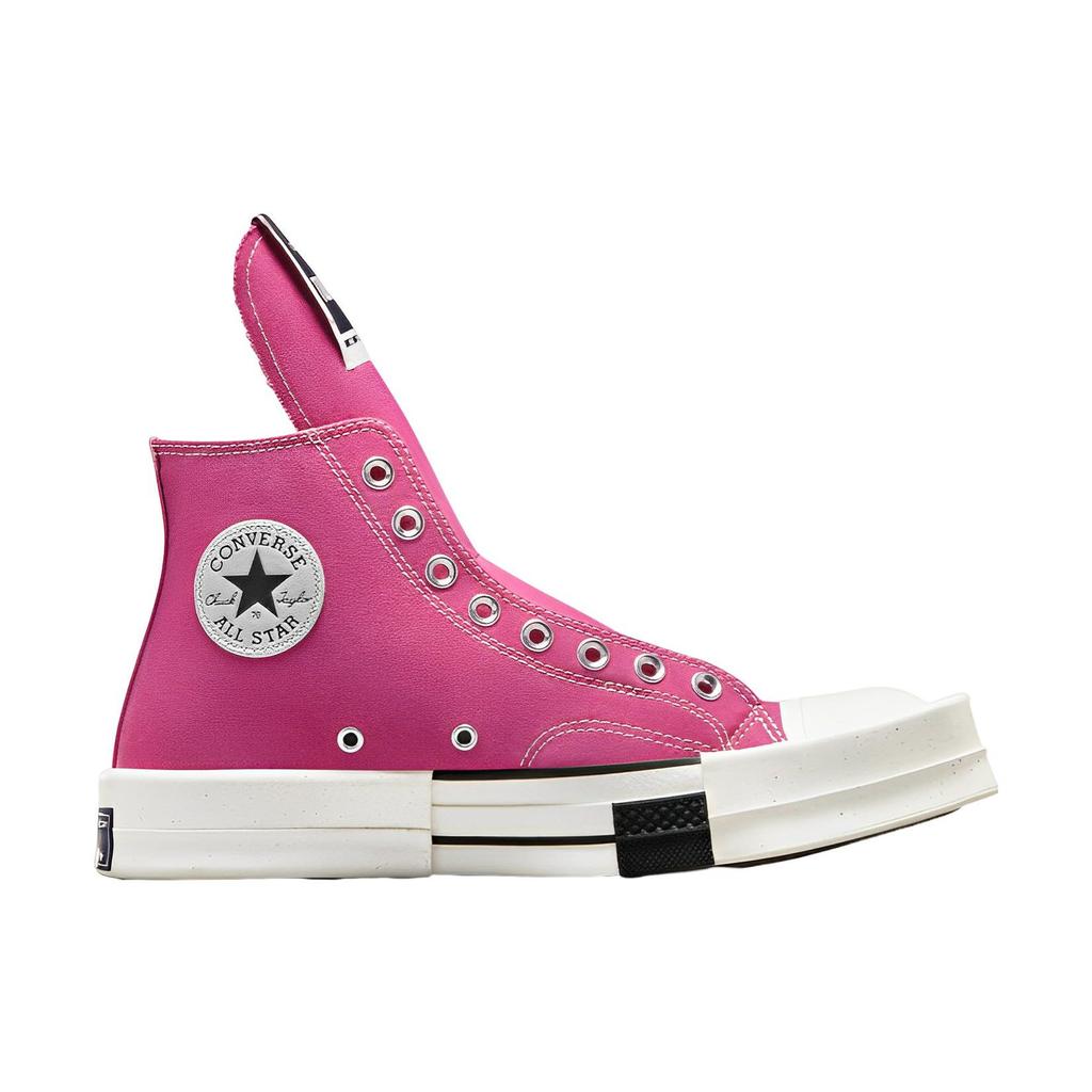 Rick Owens x Converse TURBODRK Chuck 70 Бесшнуровочные Кроссовки Унисекс Цвет Кактус Розовый Эгрет Натуральный-Слоновая кость A05685C