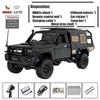 BAYH7 BAYG3 MN82 MN82 Pro Внедорожник-скалолаз на радиоуправлении 1:12 Полный масштаб 4WD Для Toyota LC79 Симуляция RC Модель Игрушка RC Машина