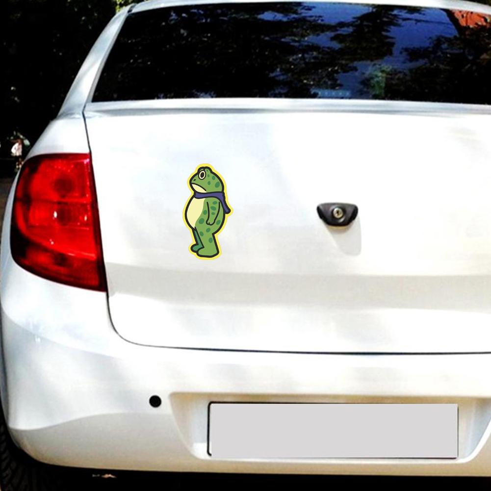10PCS Frog Again The Machine Protest Stickers, Humor Fog Man Decals Bumper Sticker Decals for Car Window Laptop Water Bottles