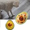 Wear-resistant Avocado Dog Slow Feeder Spill Proof Dog Training Toy  Relieve Boredom