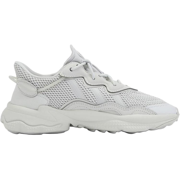 adidas Оригинальные Ozweego Универсальные Удобные Низкие Детские Повседневные Кроссовки Унисекс Серые JR5933
