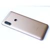 Задняя крышка батарейного отсека для Xiaomi Redmi Note 5, задняя крышка корпуса с наклейкой, запасные части для ремонта